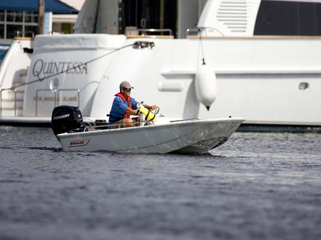 110 Sport 圖片 第3張 - 波士頓威拿運動艇 Boston Whaler Sport Boats