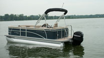 Harris Flotebote Pontoon Boats Sunliner 220 圖片02 哈裏斯浮筒船